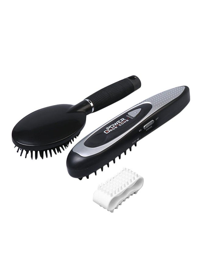 Generic Hair Growth Laser Massage Comb Black  - Image 2