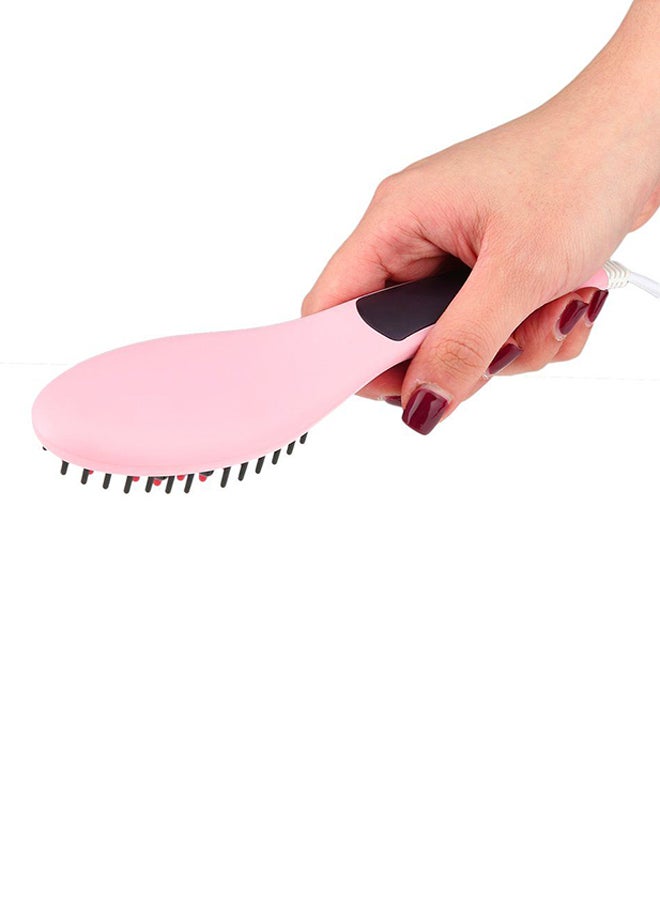 Portable Electric Fast Hair Straightener Brush - Image 3