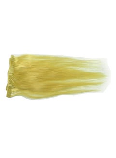 Generic 8-Piece Full Head Real Remy Human Hair Extension Blonde  - Image 3