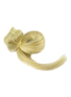 Generic 8-Piece Full Head Real Remy Human Hair Extension Blonde  - Image 2