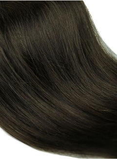Generic 8-Piece Full Head Real Remy Human Hair Extension Black  - Image 3