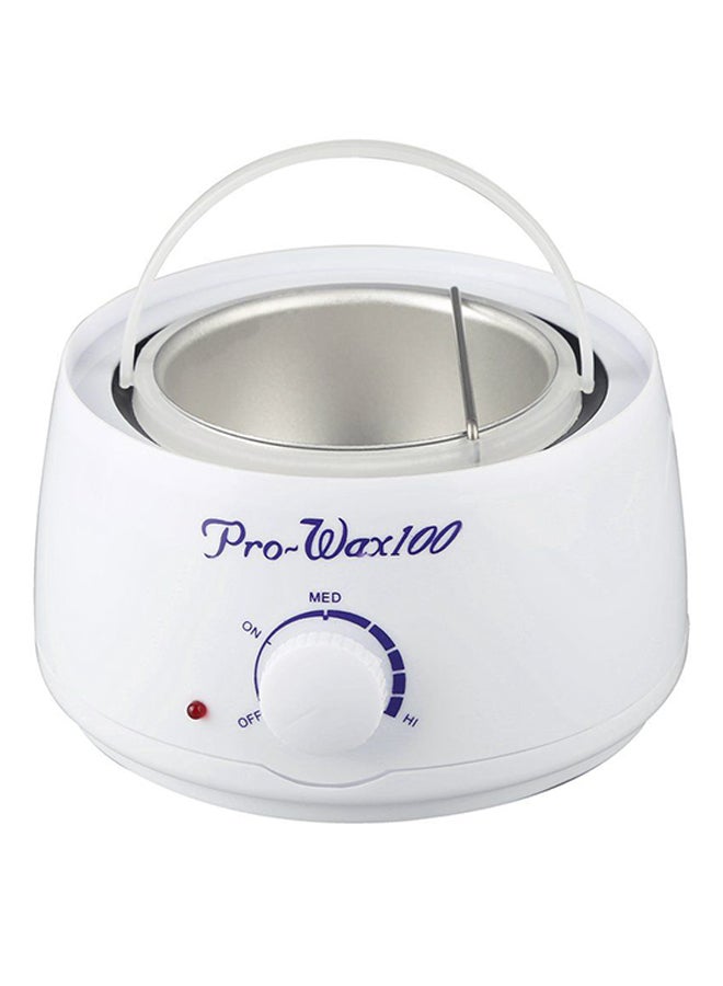 Hair Removal Kit With Wax Melting Pot Blue/White - Image 4