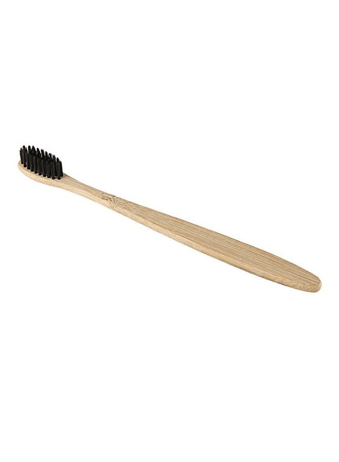 Charcoal Bristles Handmade Toothbrush With Bamboo Handle - Image 3