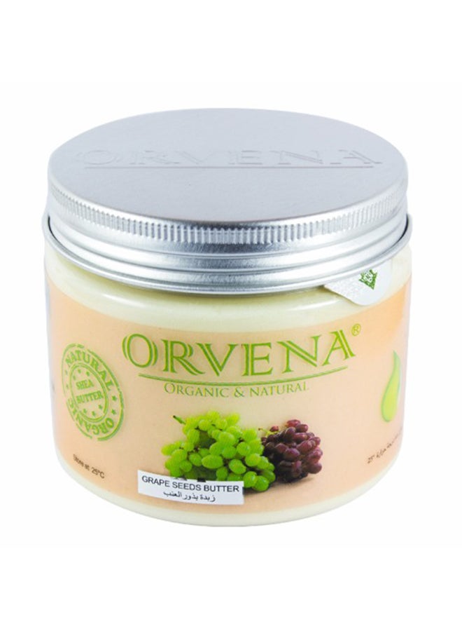 ORVENA - African Shea Butter With Grape Seeds Oil White 150ml - Image 1
