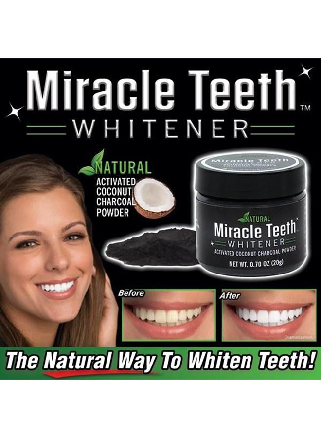 Generic Miracle Teeth Whitener Black 20grams  - Image 2