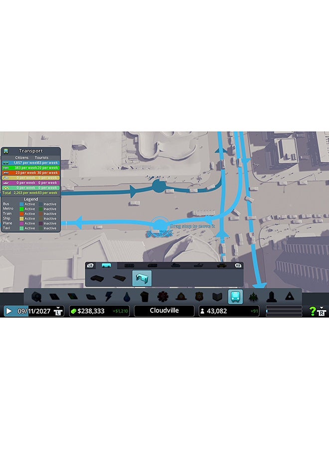 ديب سيلفر - لعبة الفيديو Cities Skylines (إصدار عالمي) - استراتيجية - بلاي ستيشن 4 (PS4) - Image 1