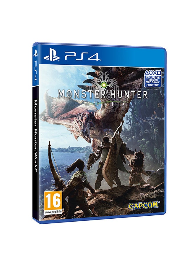 لعبة الفيديو "Monster Hunter: World" (إصدار عالمي) - الأكشن والتصويب - بلاي ستيشن 4 (PS4) - v1518345474/N13333087A_1