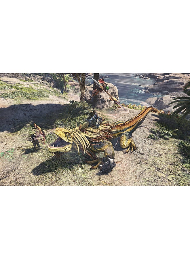 لعبة الفيديو "Monster Hunter: World" (إصدار عالمي) - الأكشن والتصويب - بلاي ستيشن 4 (PS4) - v1518345475/N13333087A_2