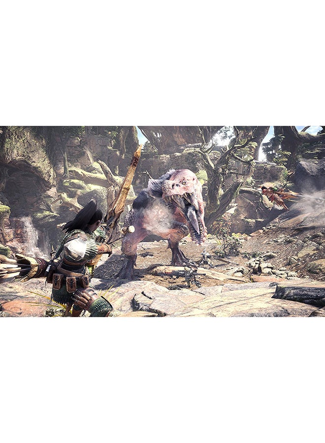 لعبة الفيديو "Monster Hunter: World" (إصدار عالمي) - الأكشن والتصويب - بلاي ستيشن 4 (PS4) - v1518345476/N13333087A_4