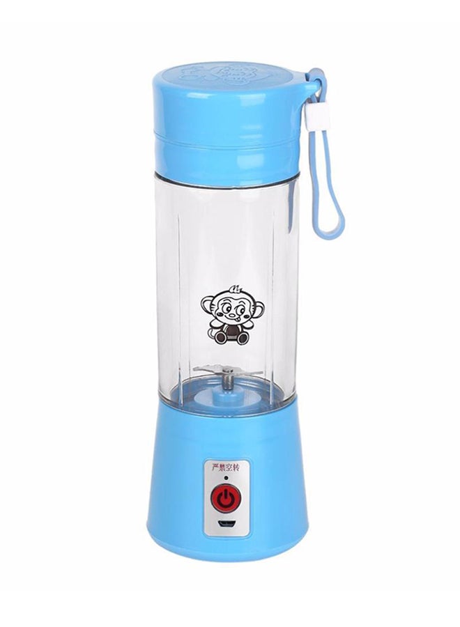ماركة غير محددة - خلاط فواكه كهربائي 380 ml ZN-090 أزرق - Image 1