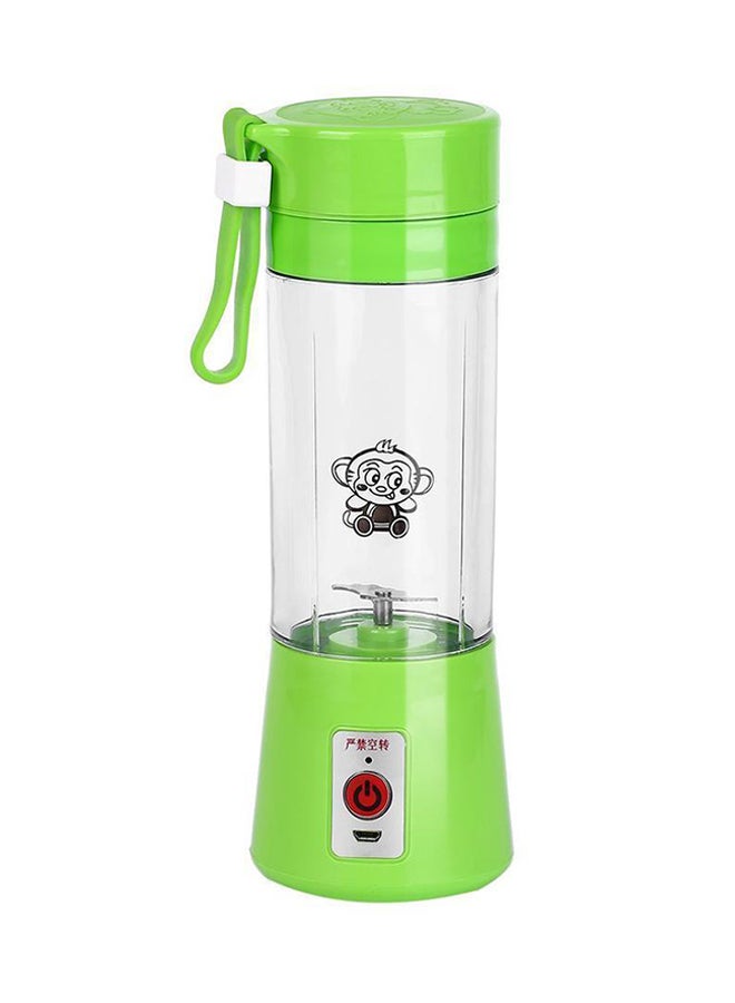 Generic - Portable Plastic Fruit Juicer 380 ml ZN-090 Green - Image 1