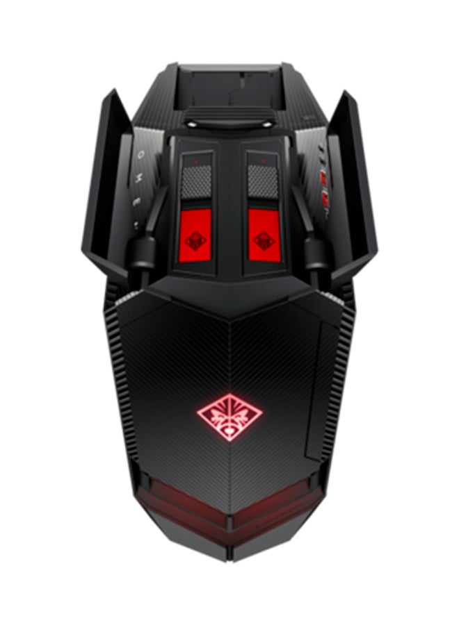 Omen 880-001NE Desktop With Core i7 Processor/32GB RAM/256GB SDD+3TB HDD Hybrid Drive/8GB NVIDIA GTX 1080 Graphics Black