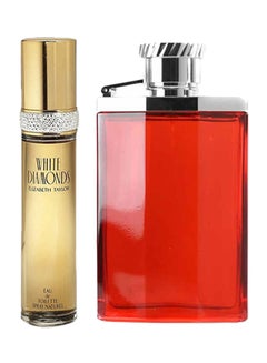 Elizabeth Taylor White Diamond EDT 100 ml & Desire Red EDT 100 ml  - Image 1
