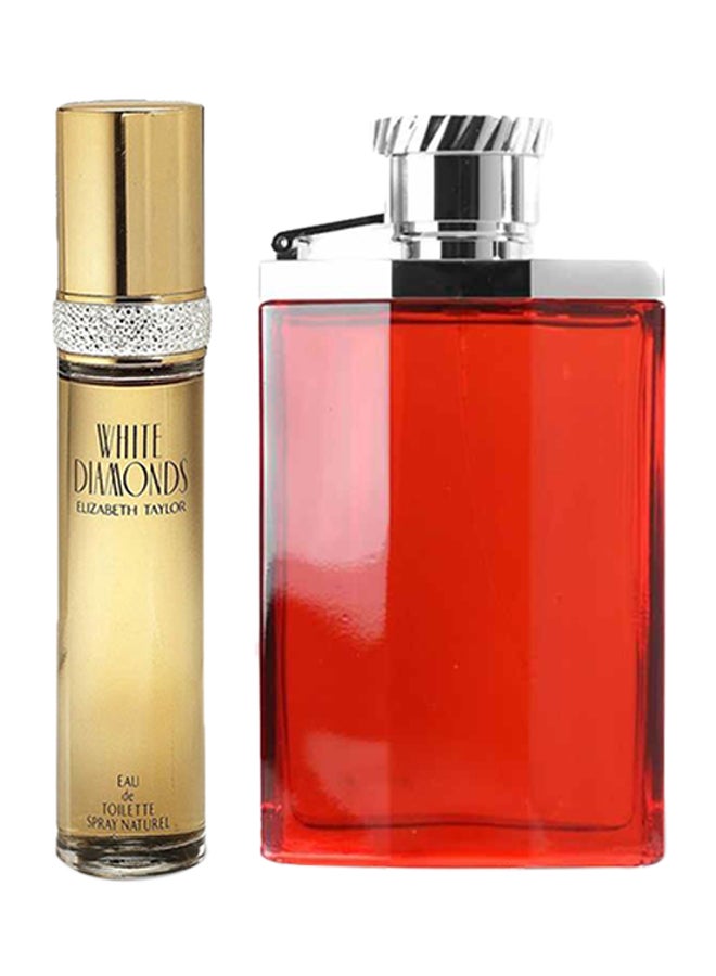 Elizabeth Taylor - White Diamond EDT 100 ml & Desire Red EDT 100 ml - Image 1