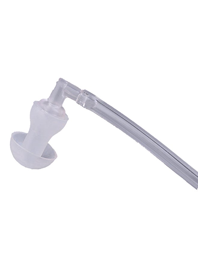 LESHP In-Ear Anti Radiation Wired Earphone With Air Pipe Black/White - Image 2