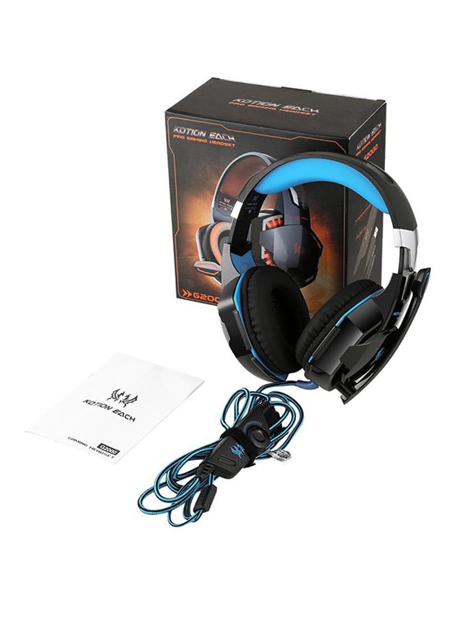 LESHP Over-Ear Gaming Headset With Noise Cancelling Mic For PS4/PS5/XOne/XSeries/NSwitch/PC  - Image 1