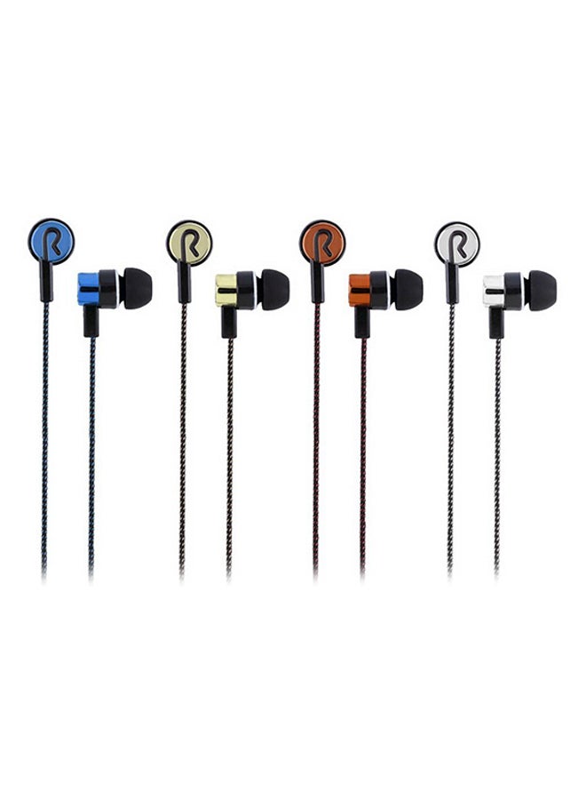 LESHP In-Ear Noise Isolating Stereo Headset Blue - Image 4