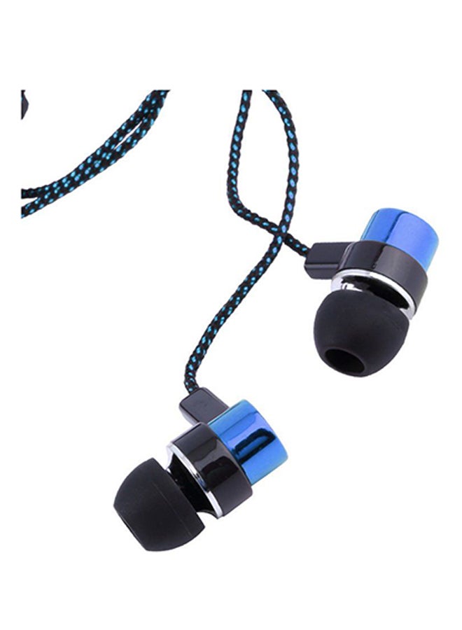 LESHP In-Ear Noise Isolating Stereo Headset Blue - Image 2