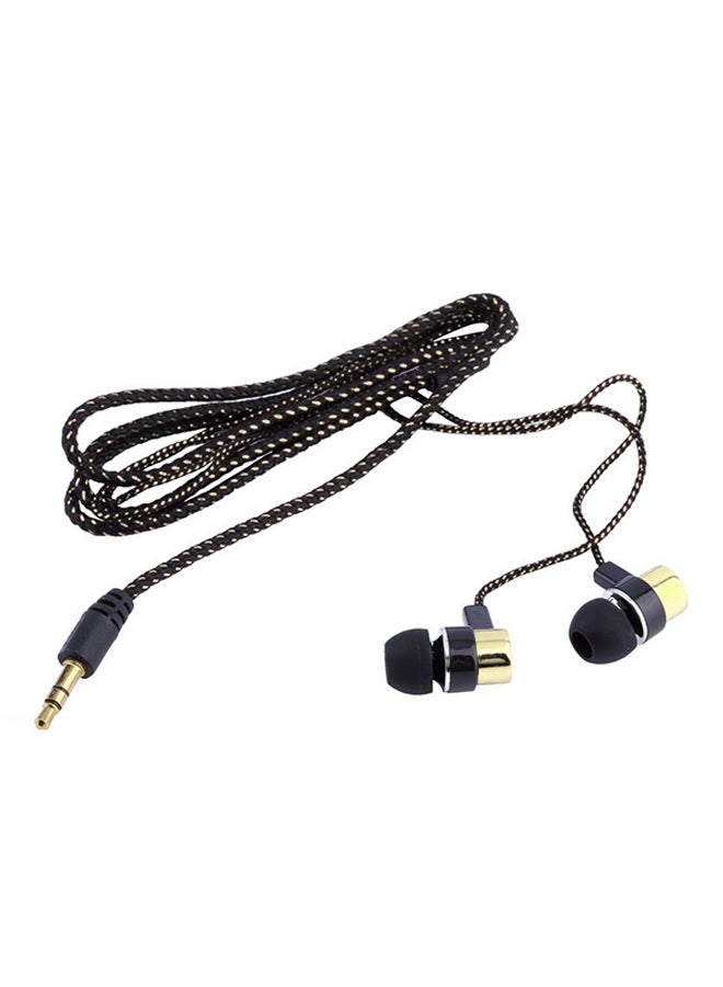 LESHP In-Ear Noise Isolating Stereo Headset Gold - Image 1