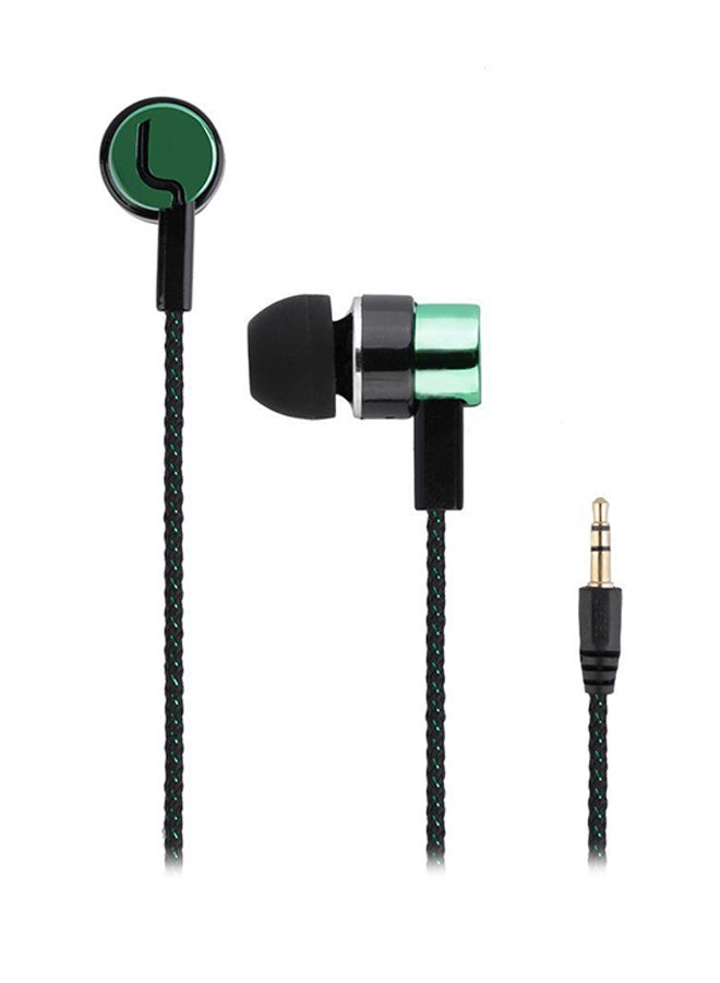 LESHP In-Ear Noise Isolating Stereo Headset Green - Image 2