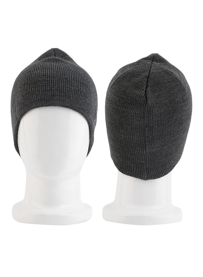 LESHP Bluetooth Knitted Beanie Music Cap Black  - Image 1