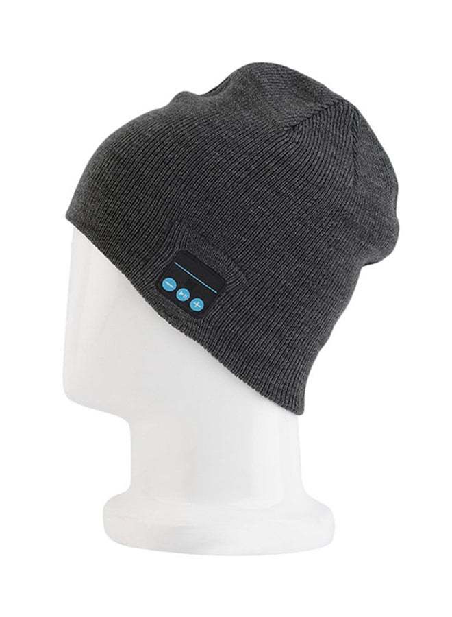 LESHP Bluetooth Knitted Beanie Music Cap Black  - Image 3