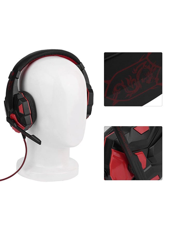 LESHP On-Ear Wired Surround Stereo Gaming Headset With Mic For PS4/PS5/XOne/XSeries/NSwitch/PC - Image 3
