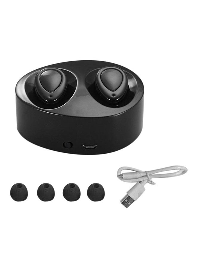 LESHP - In-Ear Bluetooth Headset With Mic Black - Image 1