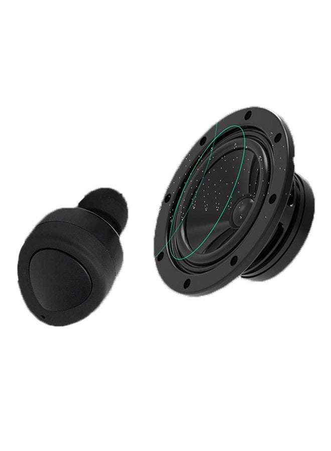 LESHP - In-Ear Bluetooth Headset With Mic Black - Image 1