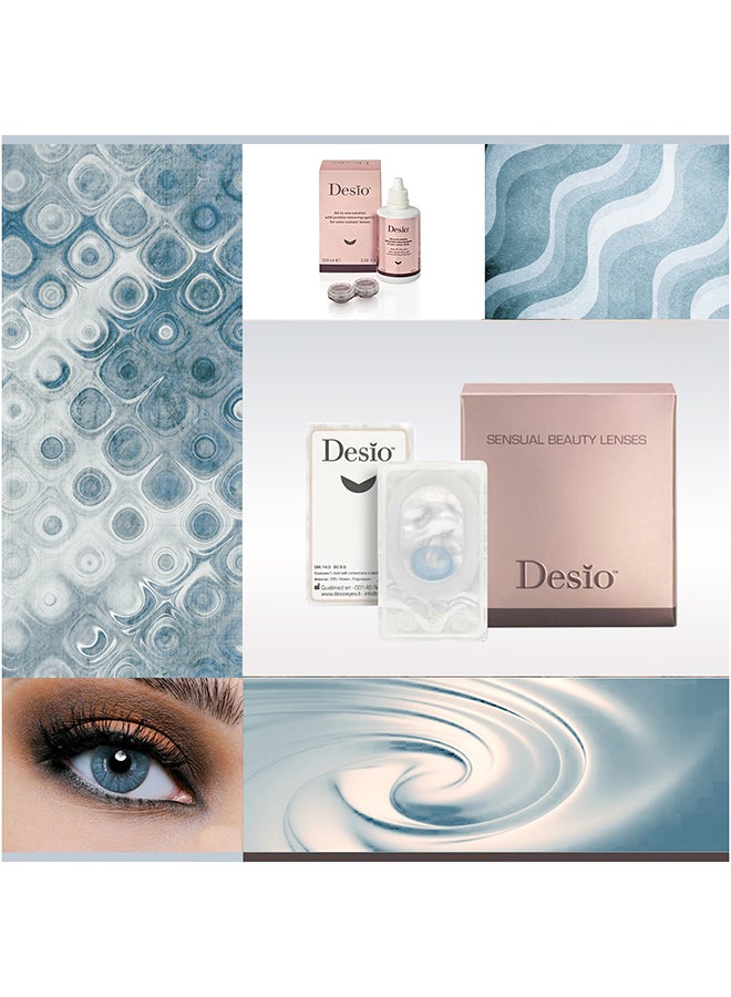 Desio - Icy Blue 3 Months Contact Lenses - Image 1