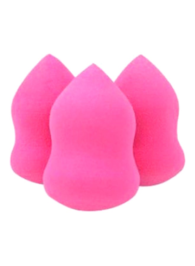 إسفنجة مكياج على شكل اليقطين لوضع البودرة وردي - Image 2