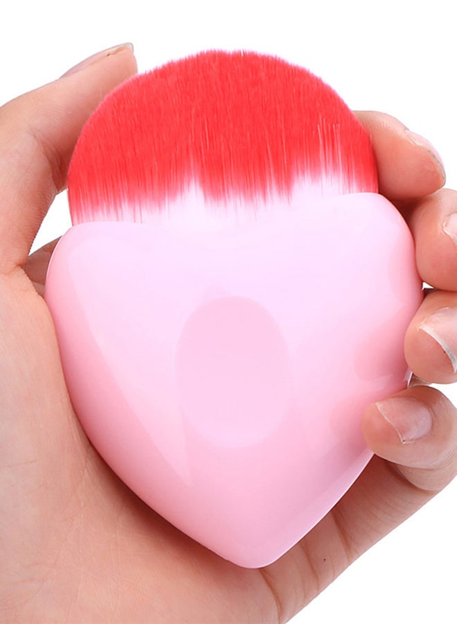 Professional Makeup Brush Pink/White/Red - Image 3