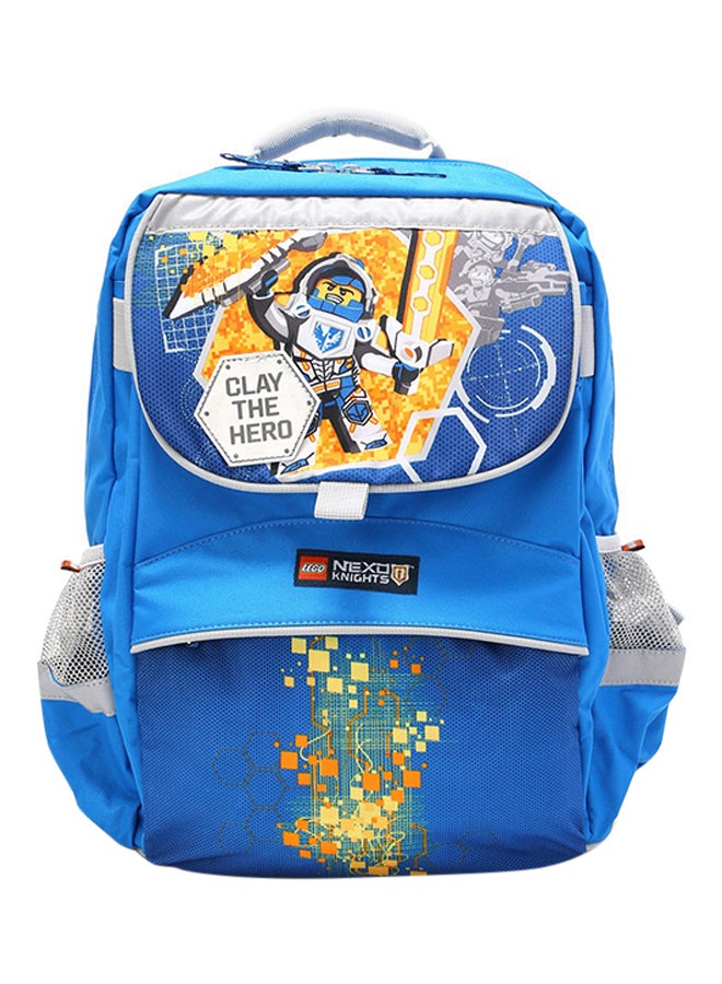 LEGO Nexo Knights Backpack Blue/Yellow - Image 1