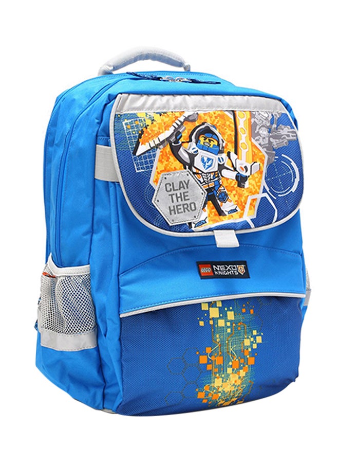 LEGO Nexo Knights Backpack Blue/Yellow - Image 3