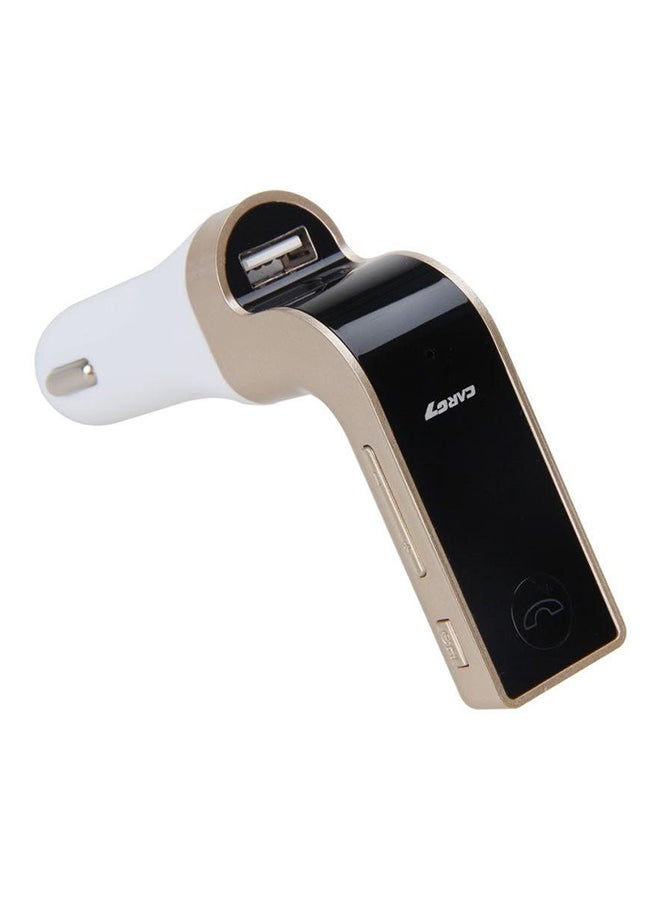 CARG7 - Bluetooth FM Transmitter Car Kit With USB Cable - Image 1