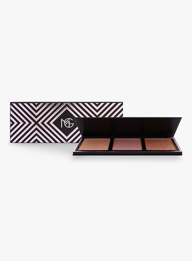 MAKEUP GEEK - Kathleen Lights Highlighter Palette Brown - Image 1