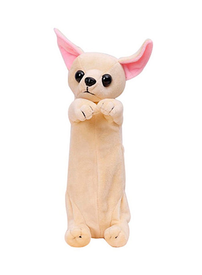 3D Plush Toys Puppy Pencil Case Multicolour
