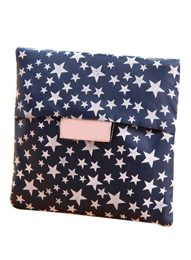 Bluelans Eco Grocery Storage Shopper Bag Blue/White 