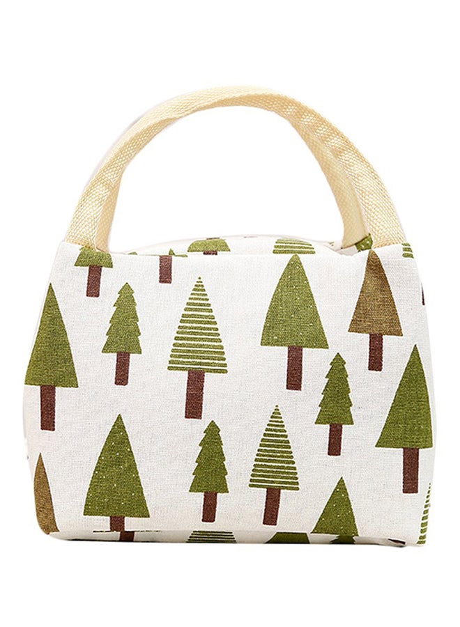 Bluelans Printed Zipper Lunch Bag Multicolour 