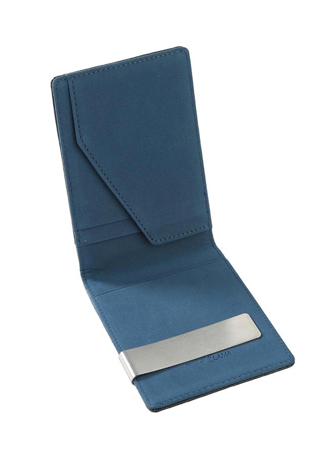 Bluelans Slim Money Clip And Credit Card Holder Blue 