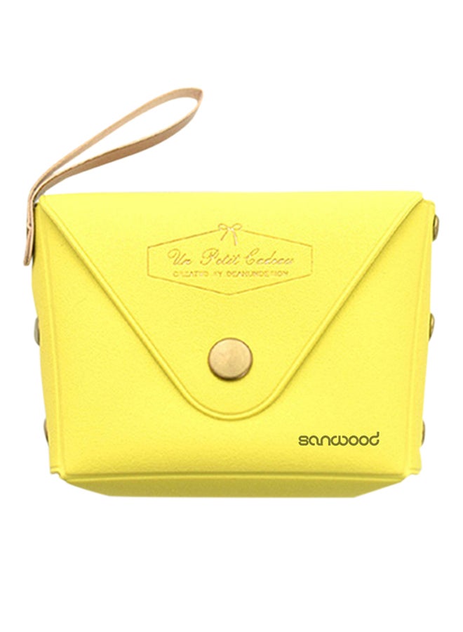 Bluelans Mini Coin Purse Yellow 