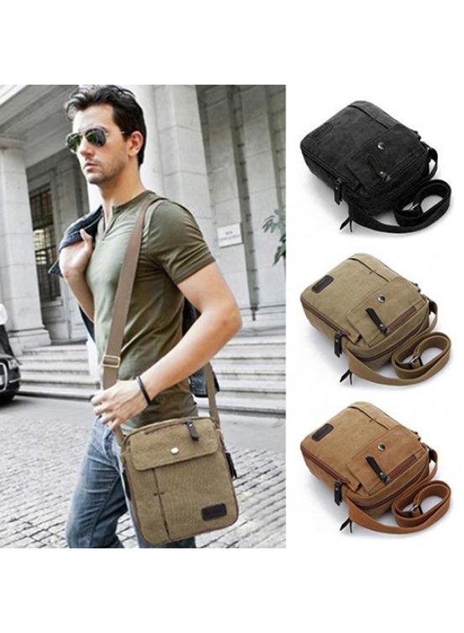 Bluelans - Multifunctional Messenger Bag Beige - Image 1