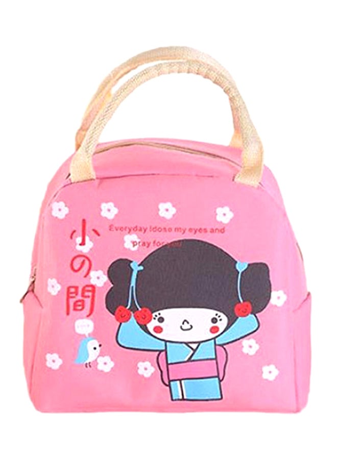 Thermal Insulated Lunch Bag Pink