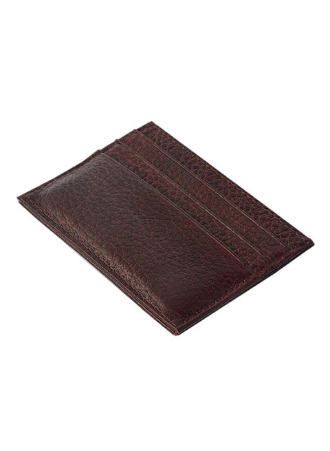 Slim Credit Card Holder Case Brown