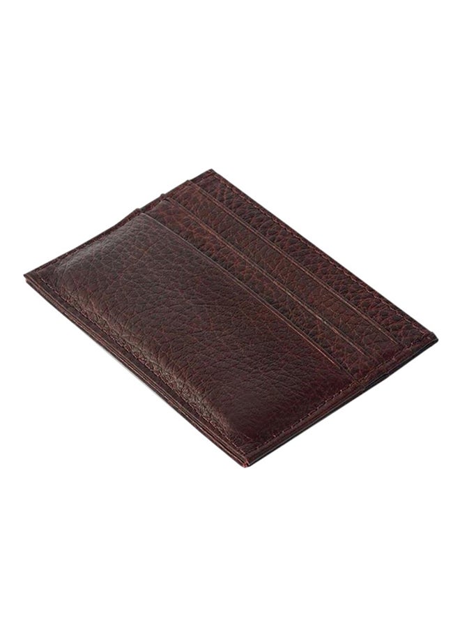 Bluelans Slim Credit Card Holder Case Brown  - Image 1