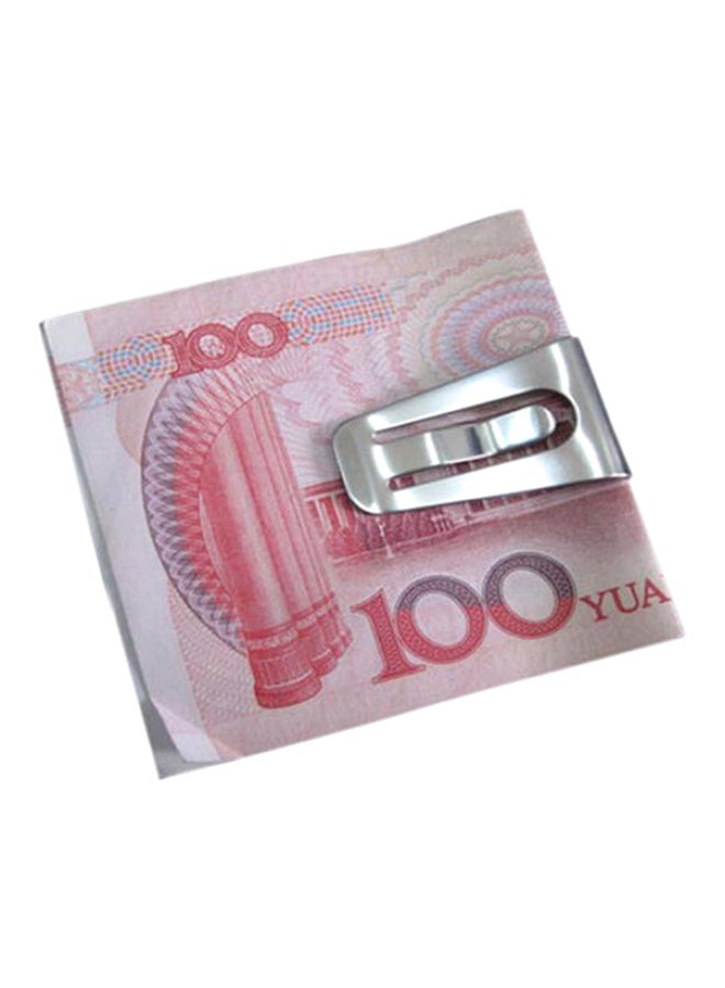 Bluelans Stainless Steel Pocket Money Clip Silver 