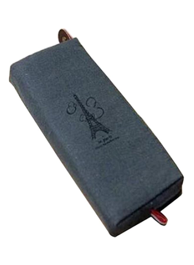 Bluelans New Retro Pencil Pen Case Grey