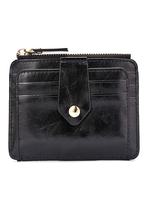 Retro Mini Coin Purse Black