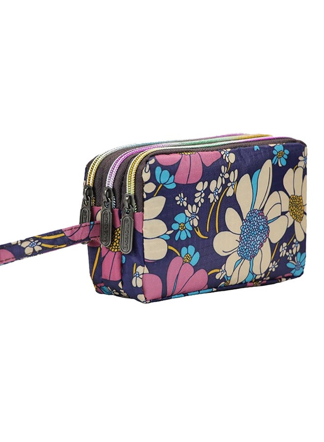 Bluelans Floral Print Zipper Wristlet Multicolour  - Image 2