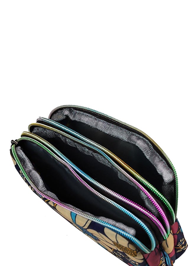 Bluelans Floral Print Zipper Wristlet Multicolour  - Image 3